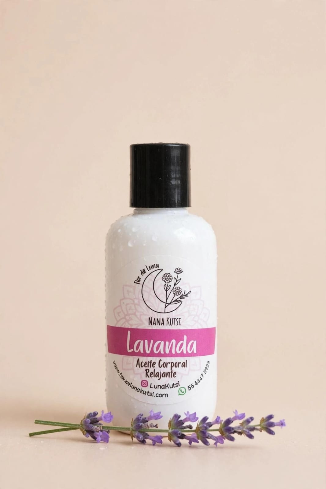 Aceite corporal de Lavanda, naranja, ylang ylang. 125 ml