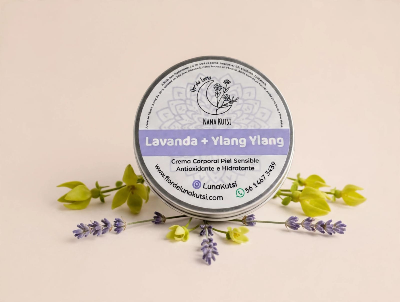 Crema corporal  de Lavanda 250 gr.