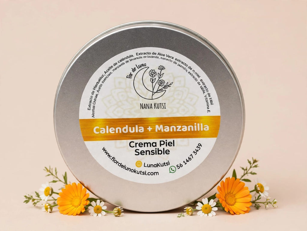 Crema corporal de Manzanilla y caléndula 250 gr