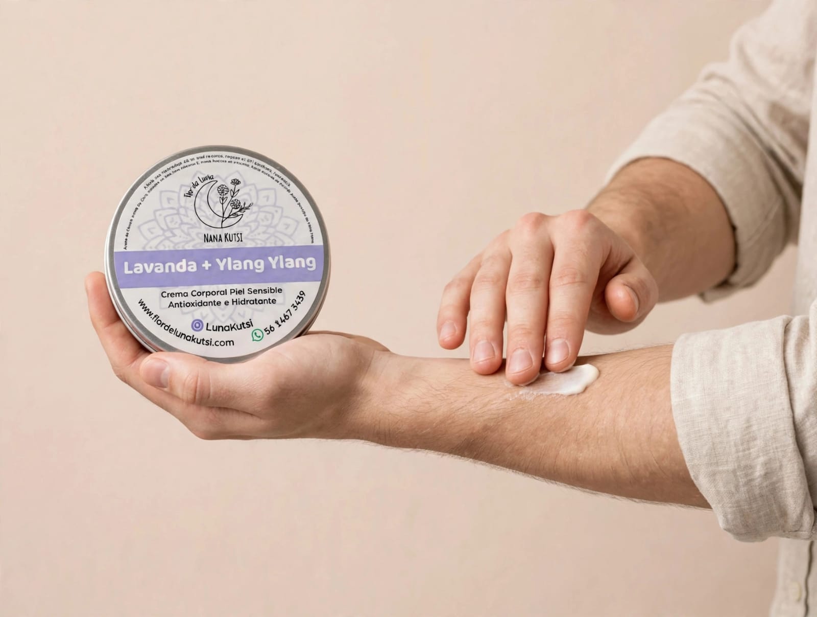 Crema corporal  de Lavanda 250 gr.