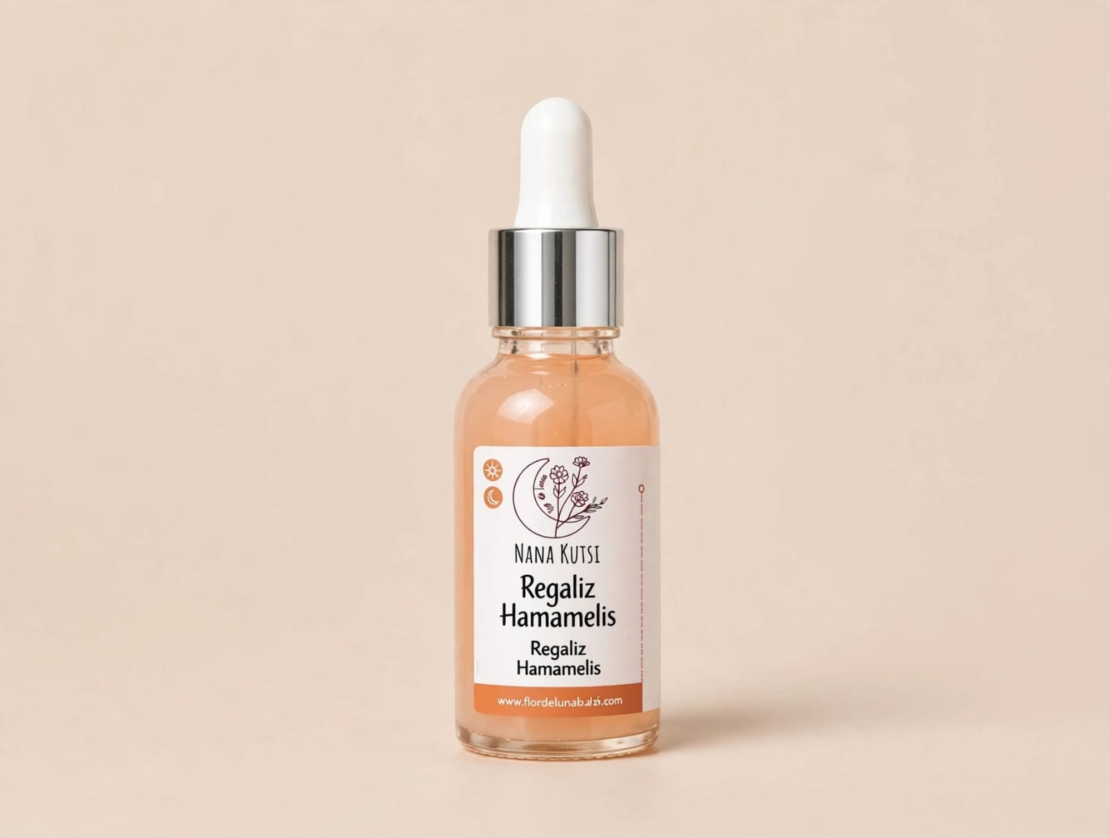 Sérum Facial de Vitamina C con hamamelis y regaliz. 30 ml.