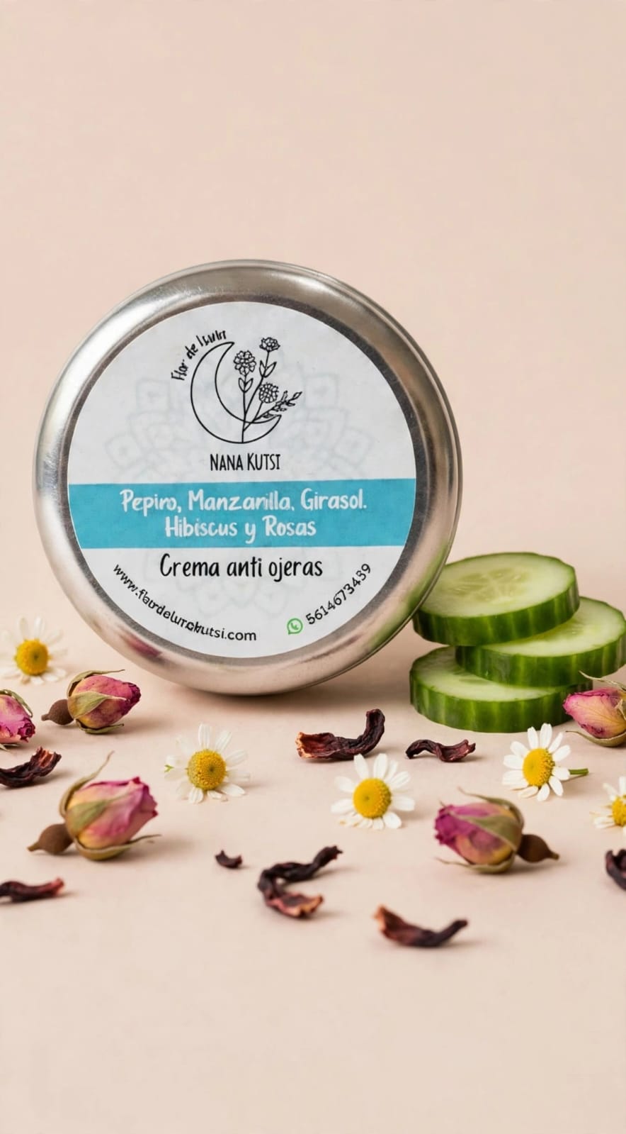 Crema para contorno de ojos Antiojeras. 30 gr