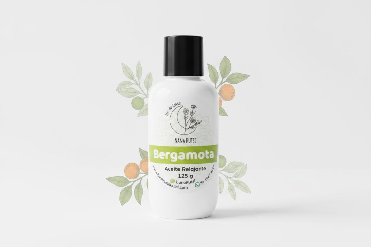 Aceite corporal de bergamota, mandarina, caléndula y almendras 125 ml
