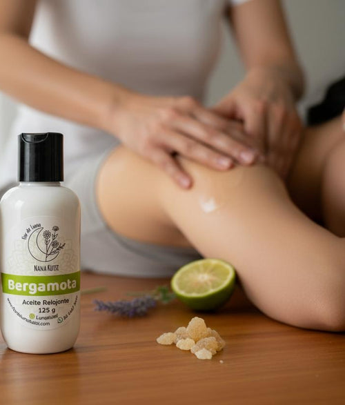 Aceite corporal de bergamota, mandarina, caléndula y almendras 125 ml