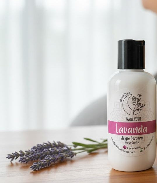 Aceite corporal de lavanda, naranja, ylang ylang. 125 ml