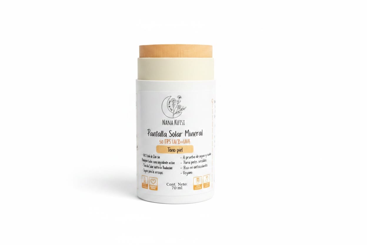 Protector solar mineral tono piel UVA/UVB 50 SFP 70 gr