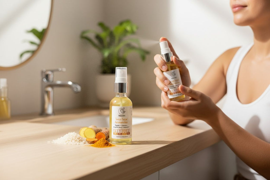 Tónico Facial Despigmentante, arroz, regaliz, vitamina c. 60 ml