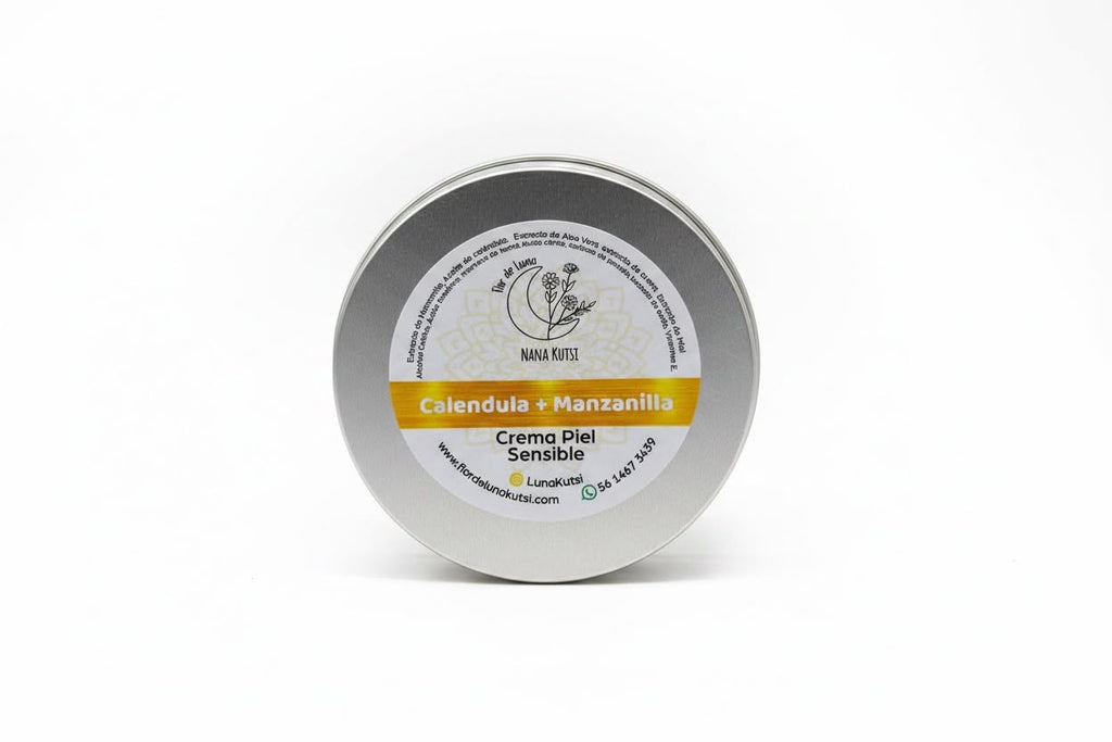 Crema corporal para piel sensible manzanilla y caléndula 250 gr