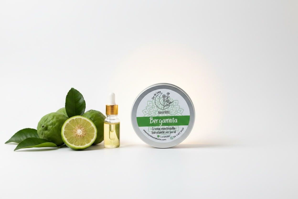 Mantequilla corporal de bergamota, karite, verbena. 250 gr