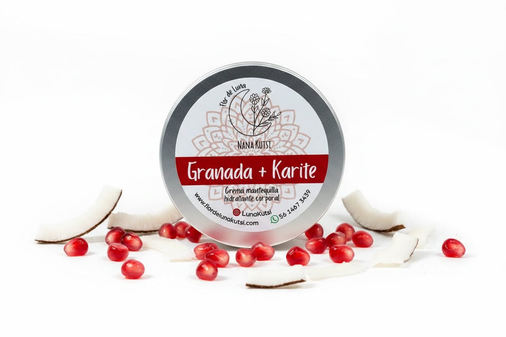 Mantequilla corporal con granada, karité y coco 250 gr