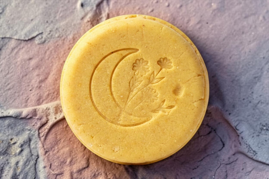 shampoo solido de miel con avena 100gr