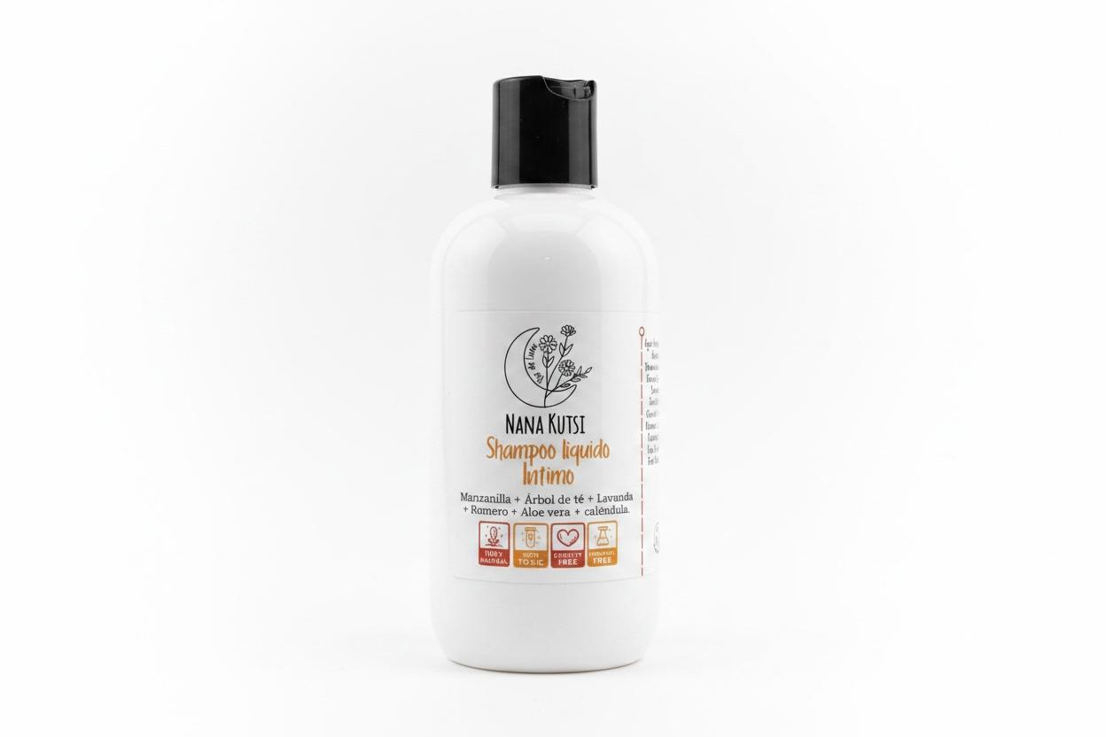 Shampoo intimo con  miel, árbol de té y caléndula  125 ml