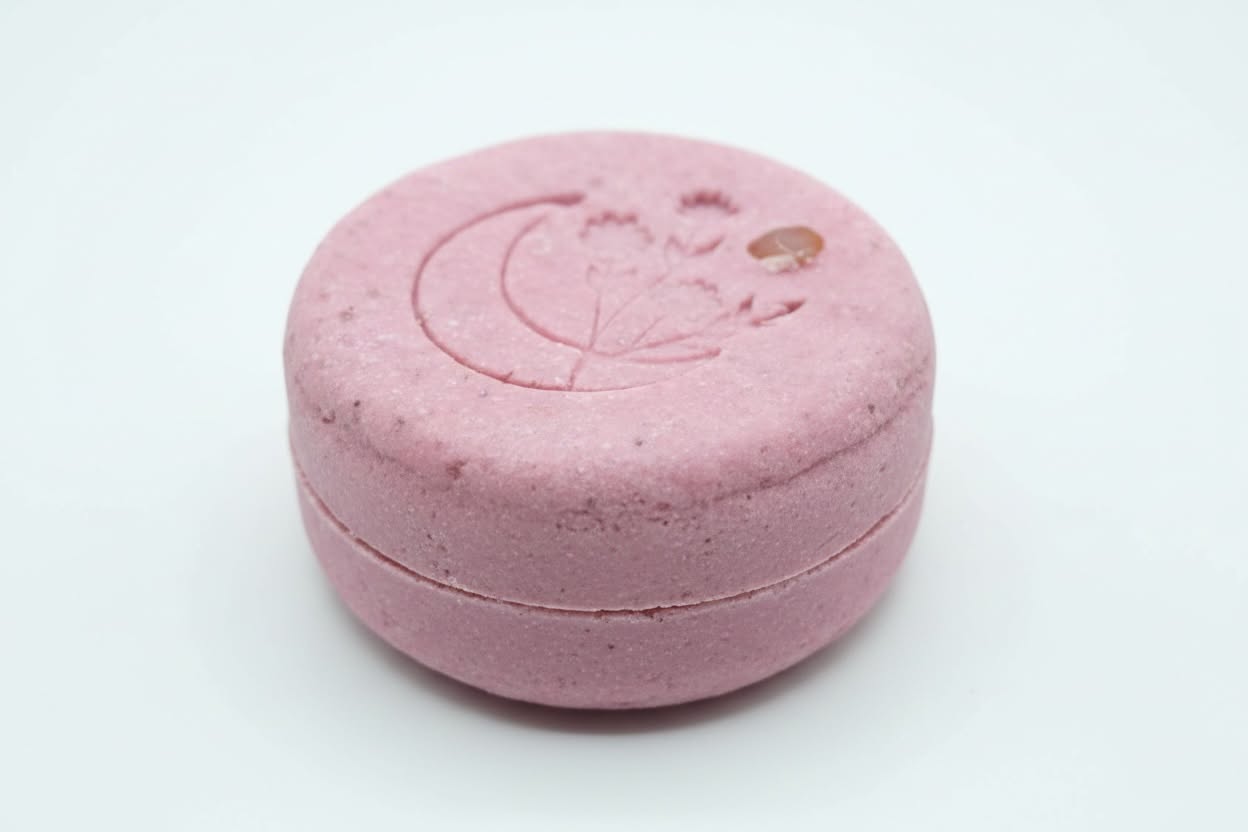 Shampoo solido de rosas con vainilla 100 gr